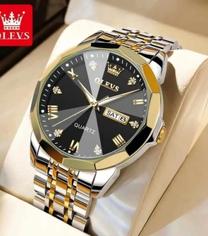 OLEVS 931 Silver Gold Black new