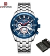 NAVIFORCE NF9222 Silver Blue