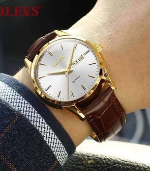 OLEVS 6898 NEW Coffee White