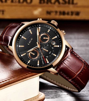 LIGE 9866 Coffee Rose Black