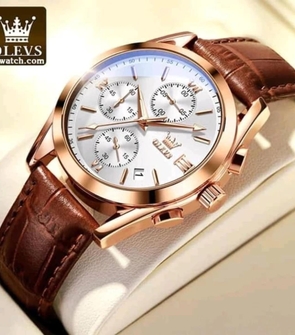 OLEVS 5610L Coffee Rose White
