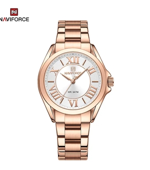 NAVIFORCE NF5037 Rose Gold White