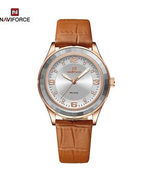 NAVIFORCE NF5040 Chocolate Rose Gold White