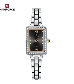 NAVIFORCE NF5043 Silver Rose Gold Black