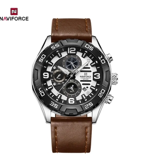 NAVIFORCE NF8043 chocolate silver black