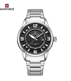 NAVIFORCE NF8044 silver black white