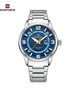 NAVIFORCE NF8044 silver blue white