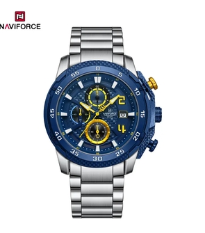 NAVIFORCE NF8047 silver blue yellow