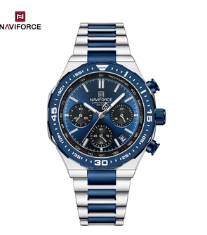 NAVIFORCE NF8049 silver blue