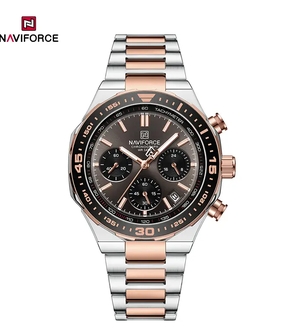 NAVIFORCE NF8049 silver rosegold black