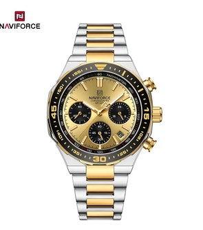 NAVIFORCE NF8049 silver gold black