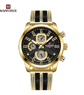 NAVIFORCE NF9211s gold black