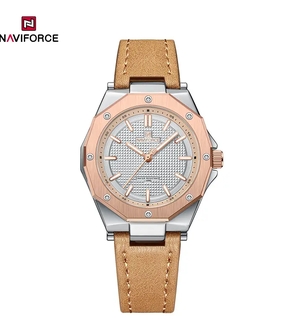 NAVIFORCE NF5026 Chocolate Pink Silver