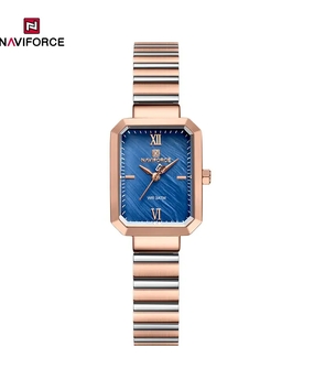NAVIFORCE NF5050 Silver Rose Gold Blue