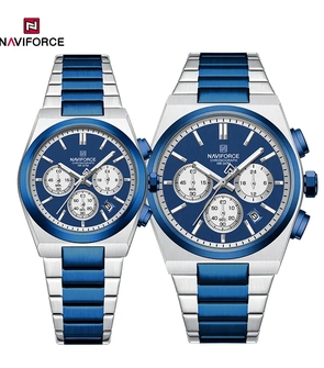 NAVIFORCE NF8048 silver blue white