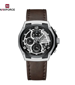 NAVIFORCE NF8051L chocolate silver black