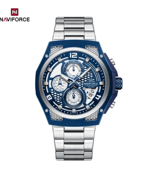 NAVIFORCE NF8051s silver blue