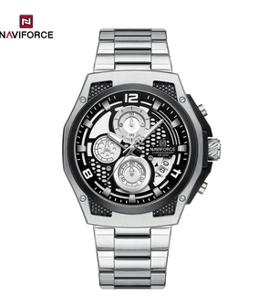 NAVIFORCE NF8051s silver black