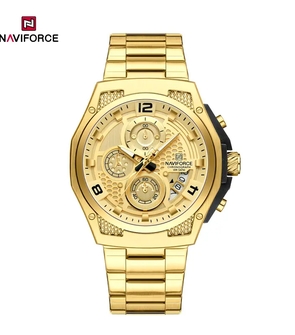 NAVIFORCE NF8051s gold black