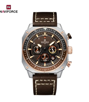 NAVIFORCE NF8057 chocolate silver