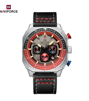 NAVIFORCE NF8057 black silver red