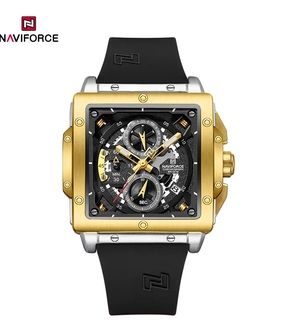 NAVIFORCE NF8064 black silver gold