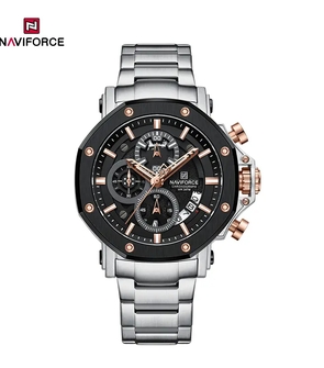 NAVIFORCE NF8065 silver rosrgold black