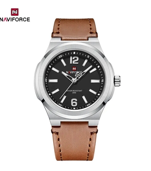 NAVIFORCE NF9233 brown silver black