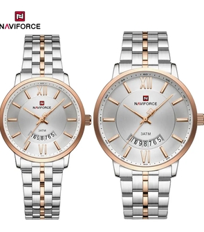NAVIFORCE NF9238 Silver Rose white