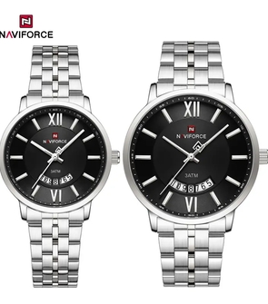 NAVIFORCE NF9238 silver black
