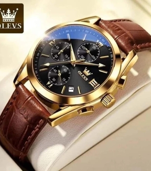 OLEVS 5610 Coffee Gold Black
