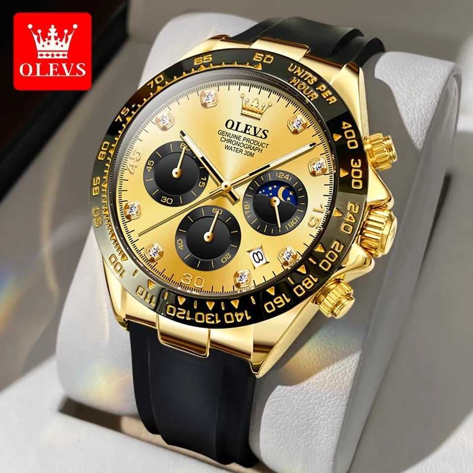 OLEVS 2875 Black Gold