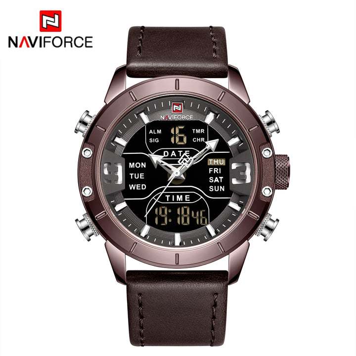 NAVIFORCE NF9153L Coffee  Black