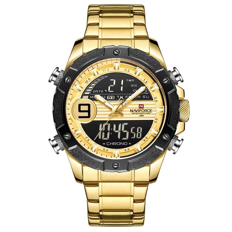 NAVIFORCE NF9146 Gold Black