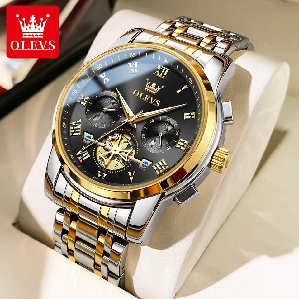 OLEVS 2859 NEW Silver Gold Black