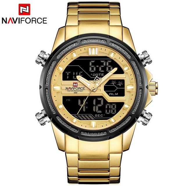 NAVIFORCE NF9138 Gold Black