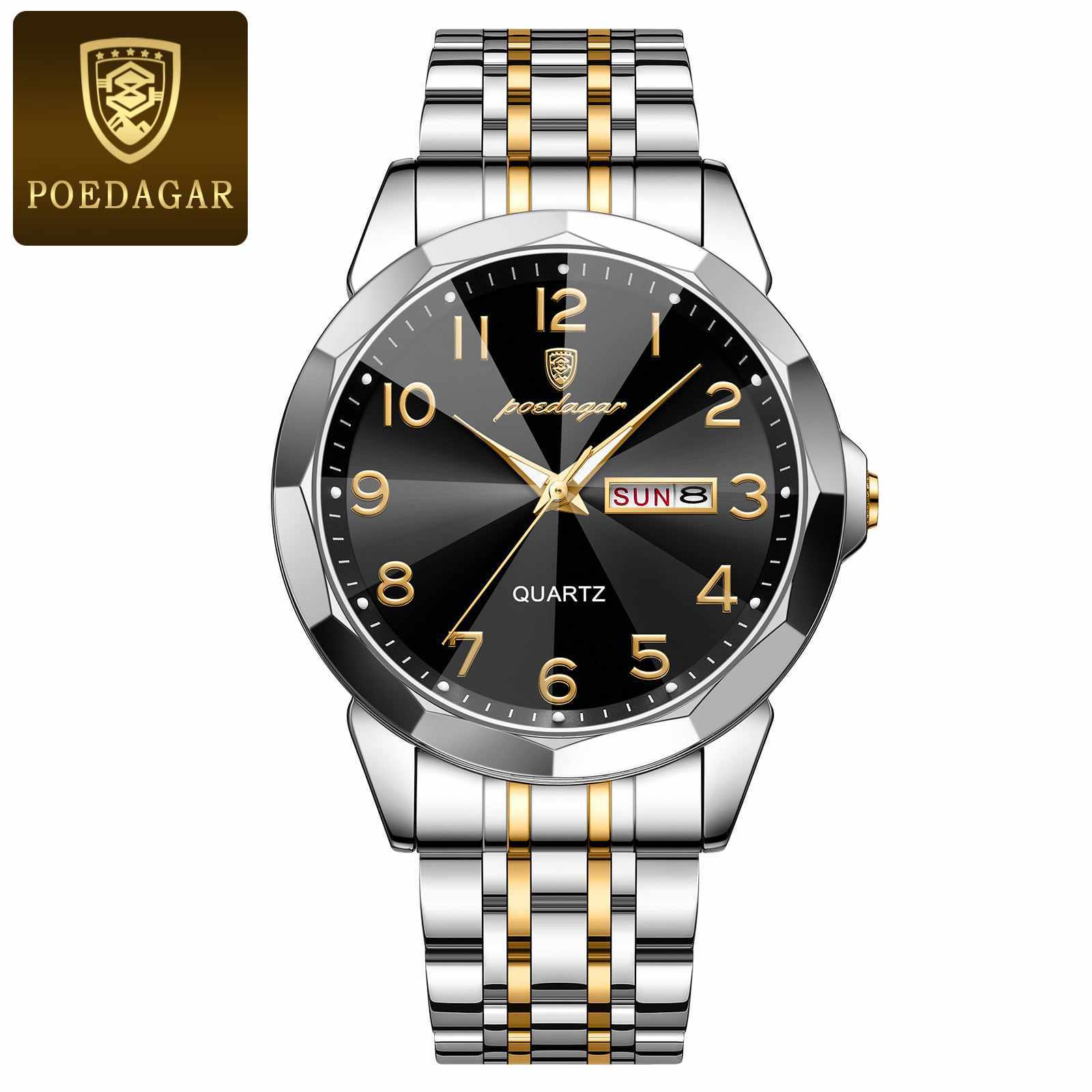 POEDAGAR 852 Silver Gold Black