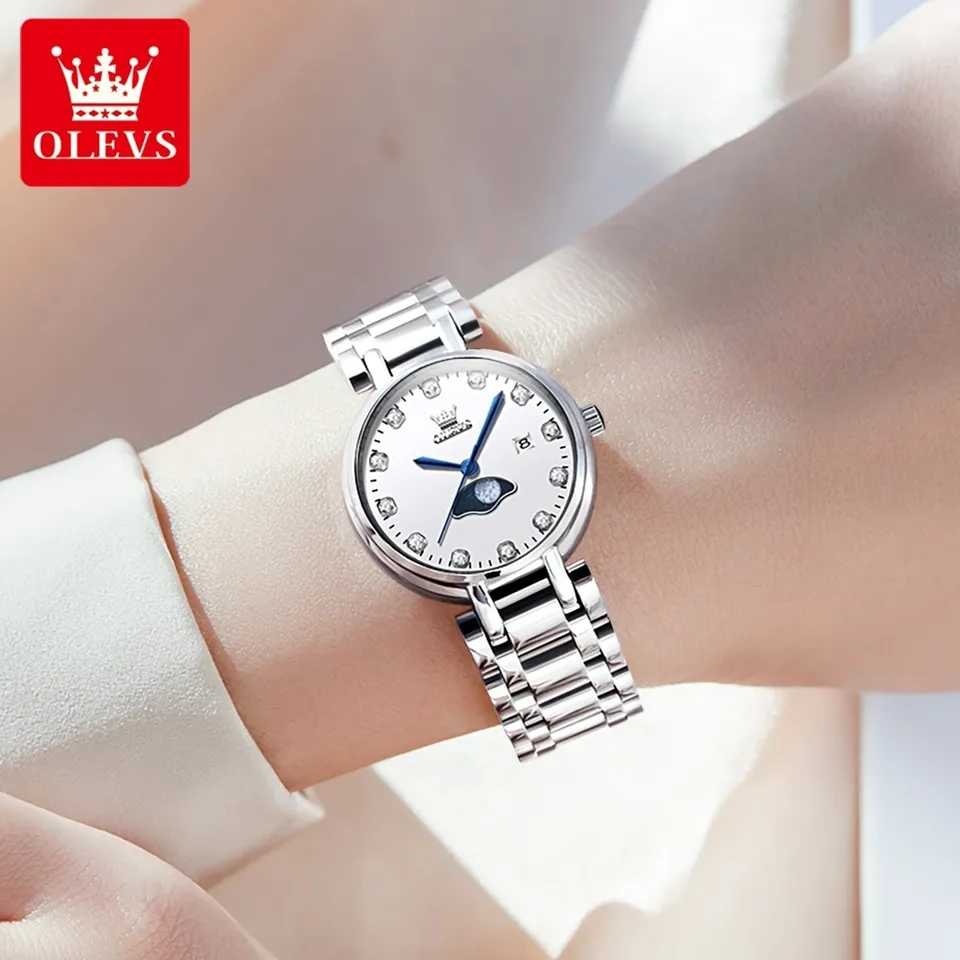 OLEVS 5573 Silver White