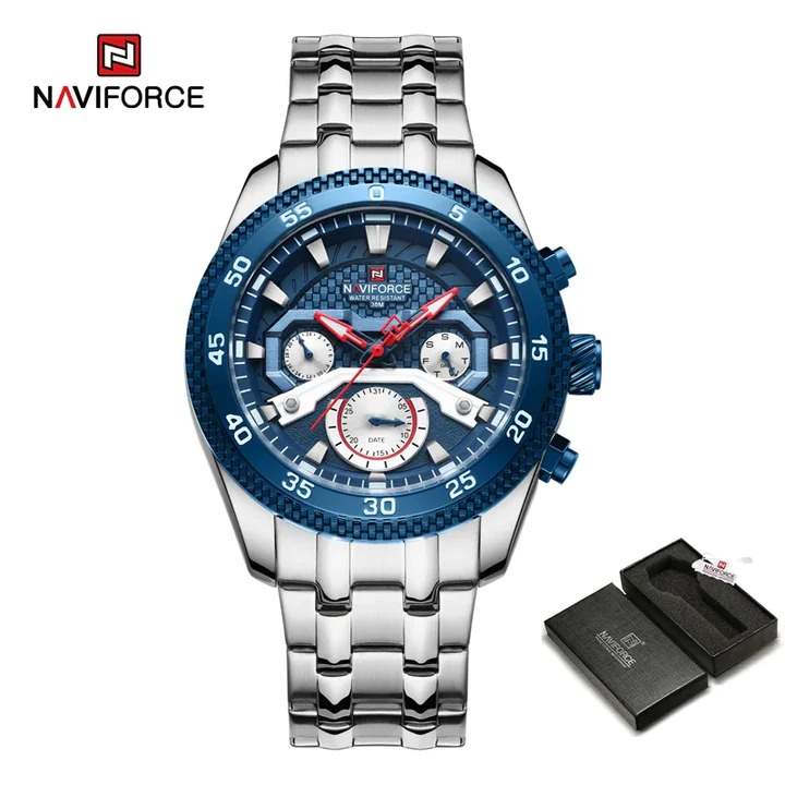 NAVIFORCE NF9222 Silver Blue