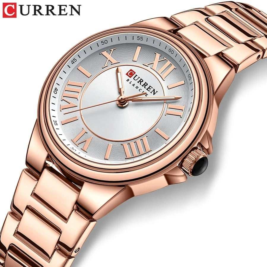 CURREN 9091 Rose Gold White