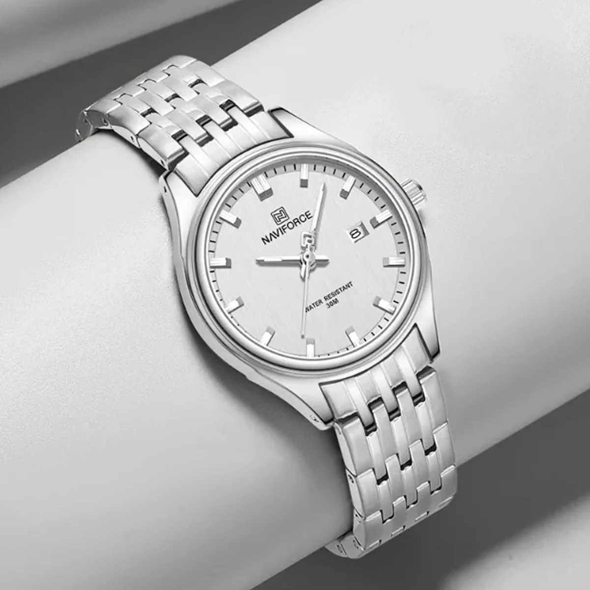 NAVIFORCE NF8039 Women Silver White