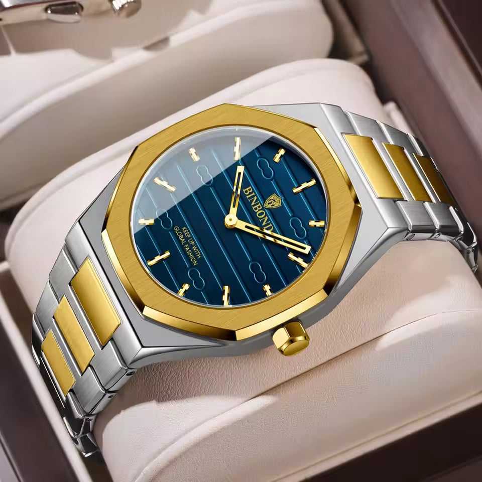BINBOND 818 NEW silver gold blue