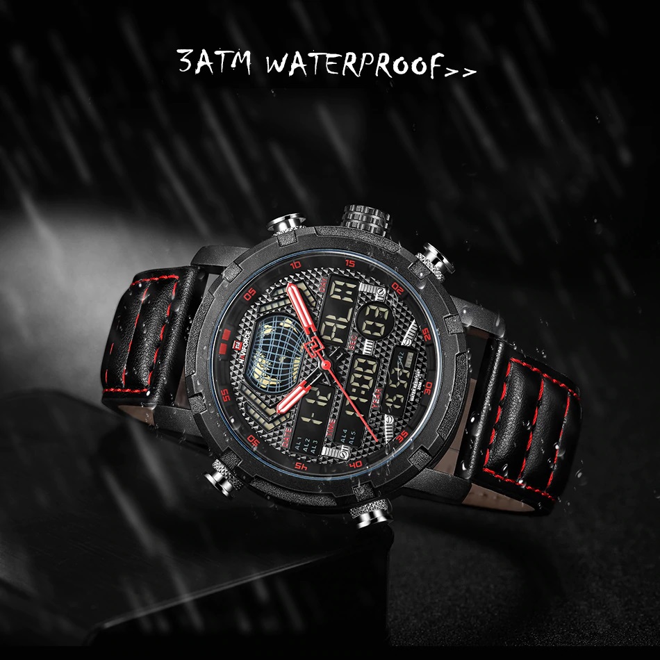 NAVIFORCE NF9160 Black Red