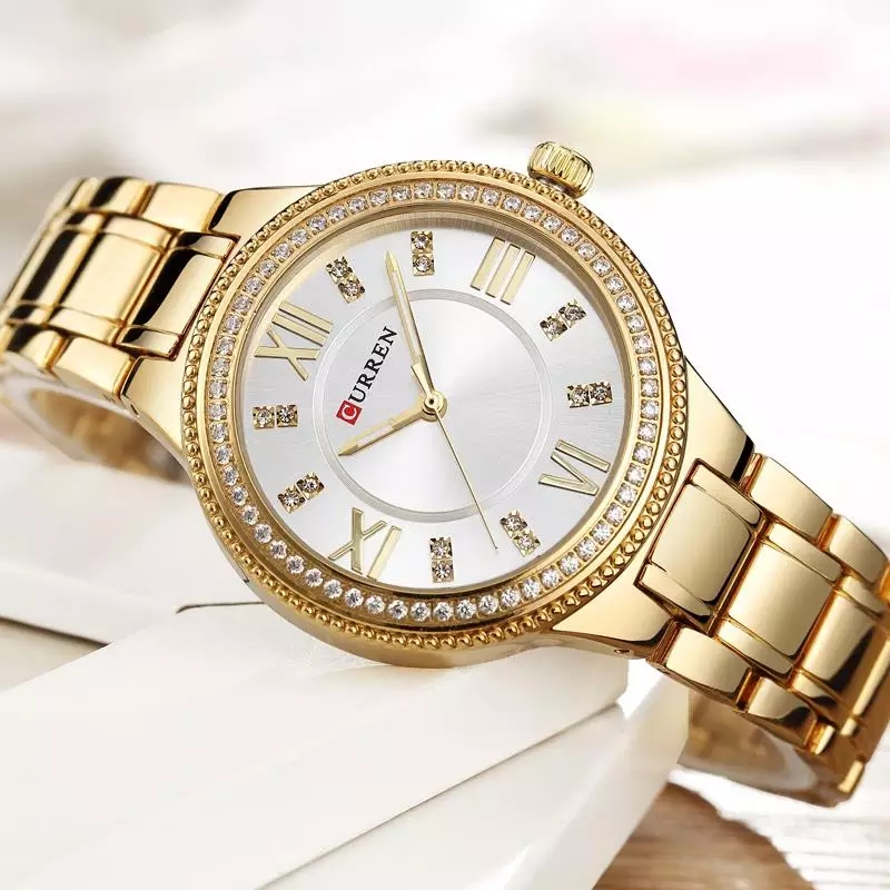 CURREN 9004 Gold White