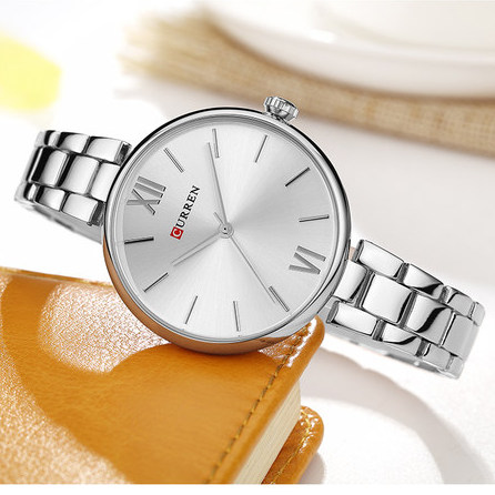 CURREN 9017 Silver White