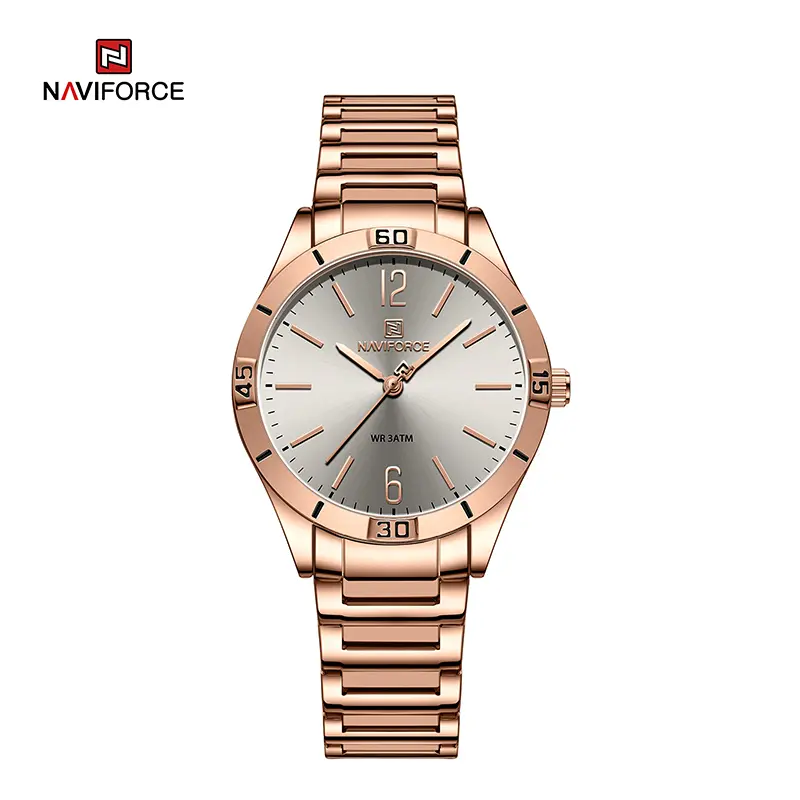 NAVIFORCE NF5029 Rose Gold White