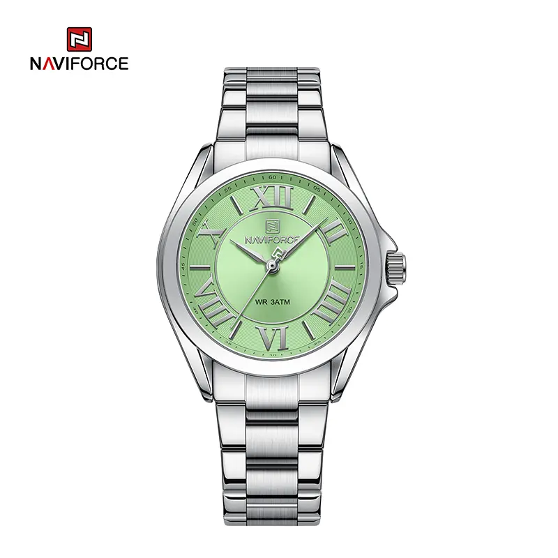 NAVIFORCE NF5037 Silver Olive