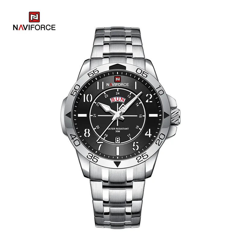 NAVIFORCE NF9204s silver black