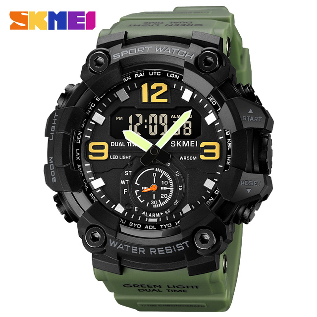 SKMEI 1965 Green Black