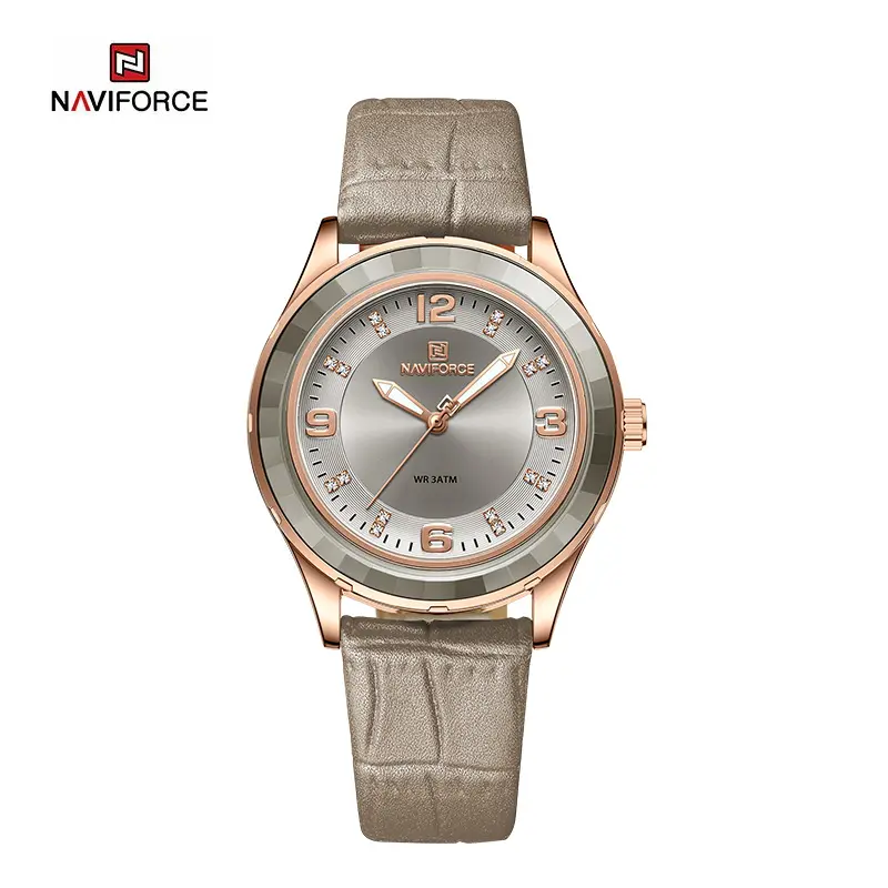 NAVIFORCE NF5040 Olive Rose Gold